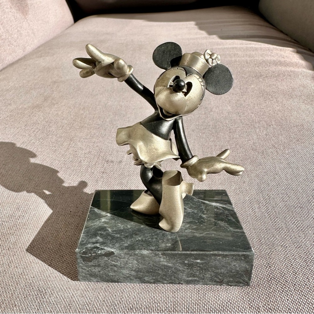 1994 CHILMARK Fine Pewter DISNEY Mickey and Friends Minnie 5" Figure 769/1500